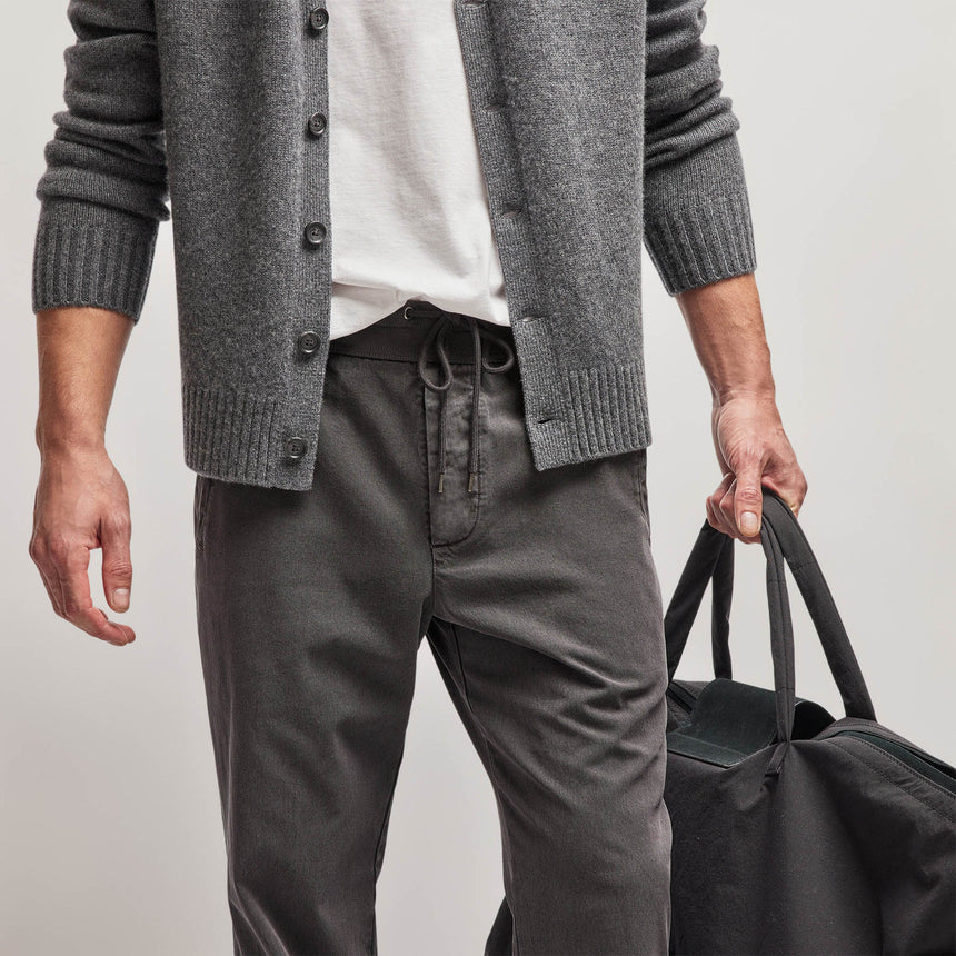 Cotton Twill Pant in Magma Pigment | James Perse Los Angeles