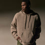 Oversized Hooded Sweater in Stone | James Perse Los Angeles / Mens