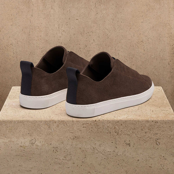 Men's Suede Solstice Sneaker - Cafe
