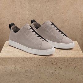 Men's Suede Solstice Sneaker in Earth | James Perse Los Angeles