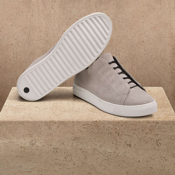 Men's Suede Solstice Sneaker in Earth | James Perse Los Angeles