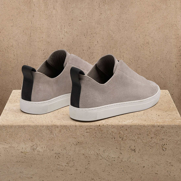 Men's Suede Solstice Sneaker in Earth | James Perse Los Angeles