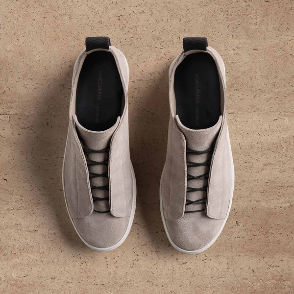 Men's Suede Solstice Sneaker in Earth | James Perse Los Angeles