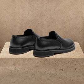 Men's Calf Leather Loafer - Black