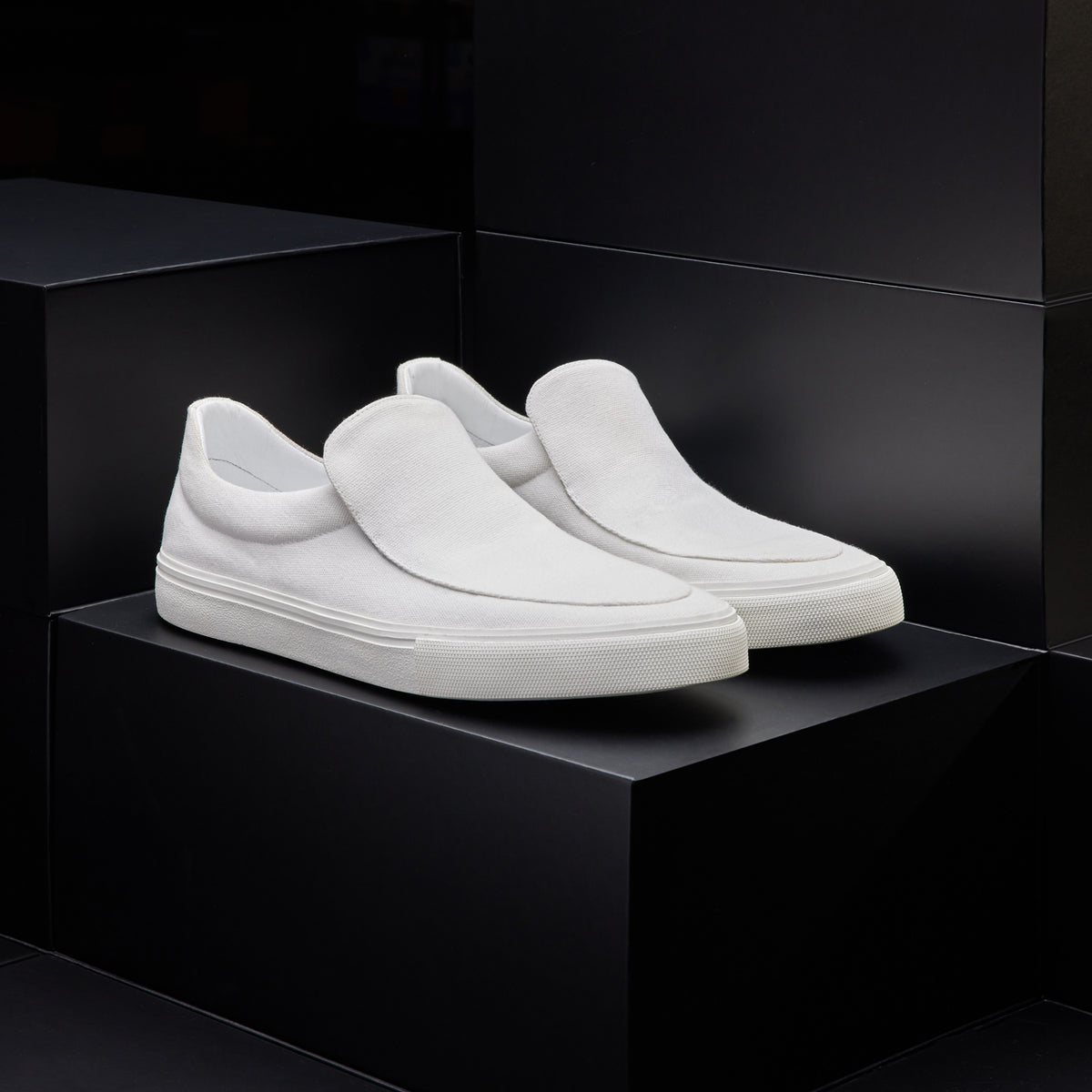 OAMC White Slip On Flatform Canvas MSRP $777 - Men’s Shoes Size EU 42.5 (US 9.5) Men main image 4