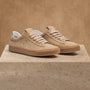 Men's Suede Retro Sneaker in Cappuccino | James Perse Los Angeles
