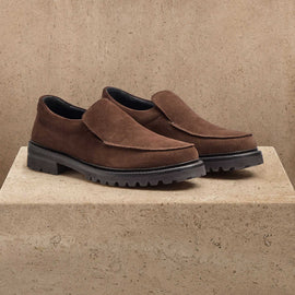 Men's Military Loafer in Cafe | James Perse Los Angeles