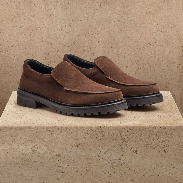 Men's Military Loafer in Cafe | James Perse Los Angeles