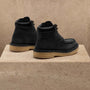 Men's Suede Work Boot In Black | James Perse Los Angeles