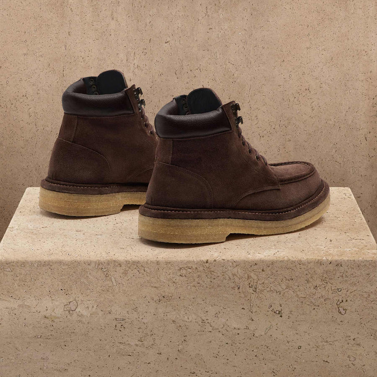 Men's Work Boot in Cafe | James Perse Los Angeles