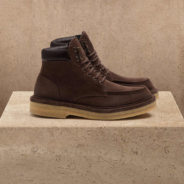 Men's Work Boot in Cafe | James Perse Los Angeles