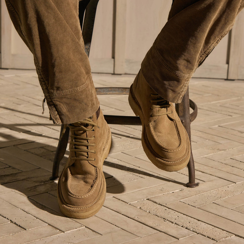 Men's Suede Work Boot - String