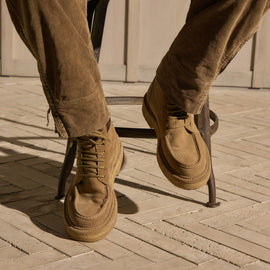 Men's Suede Work Boot - String