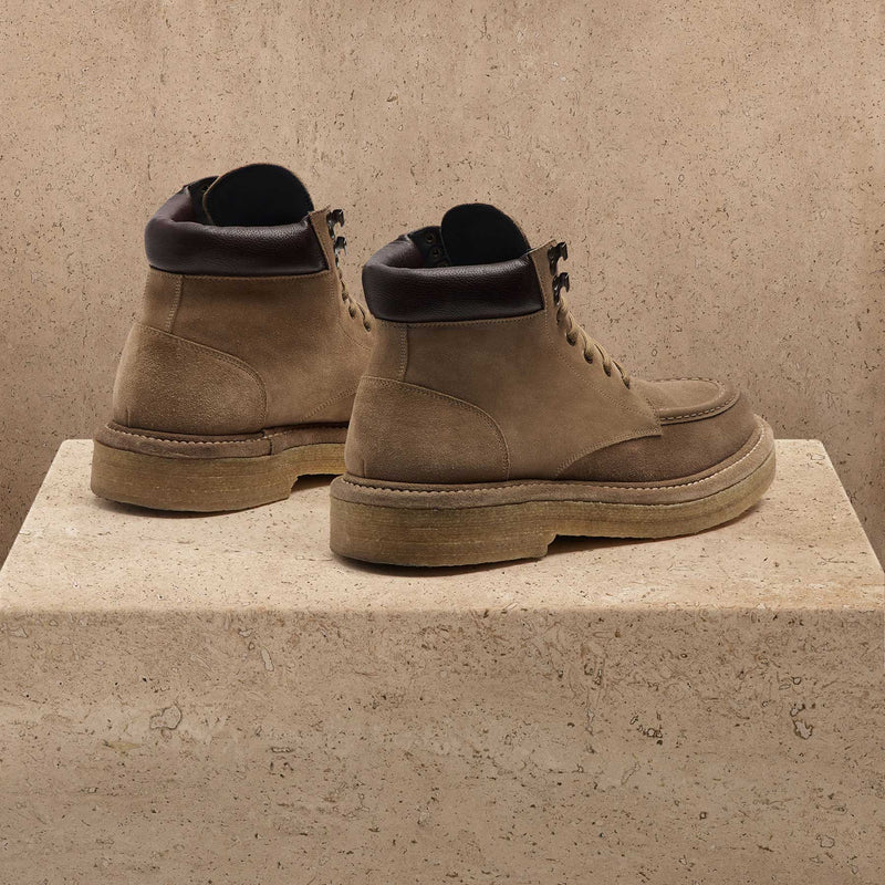 Men's Work Boot in String | James Perse Los Angeles
