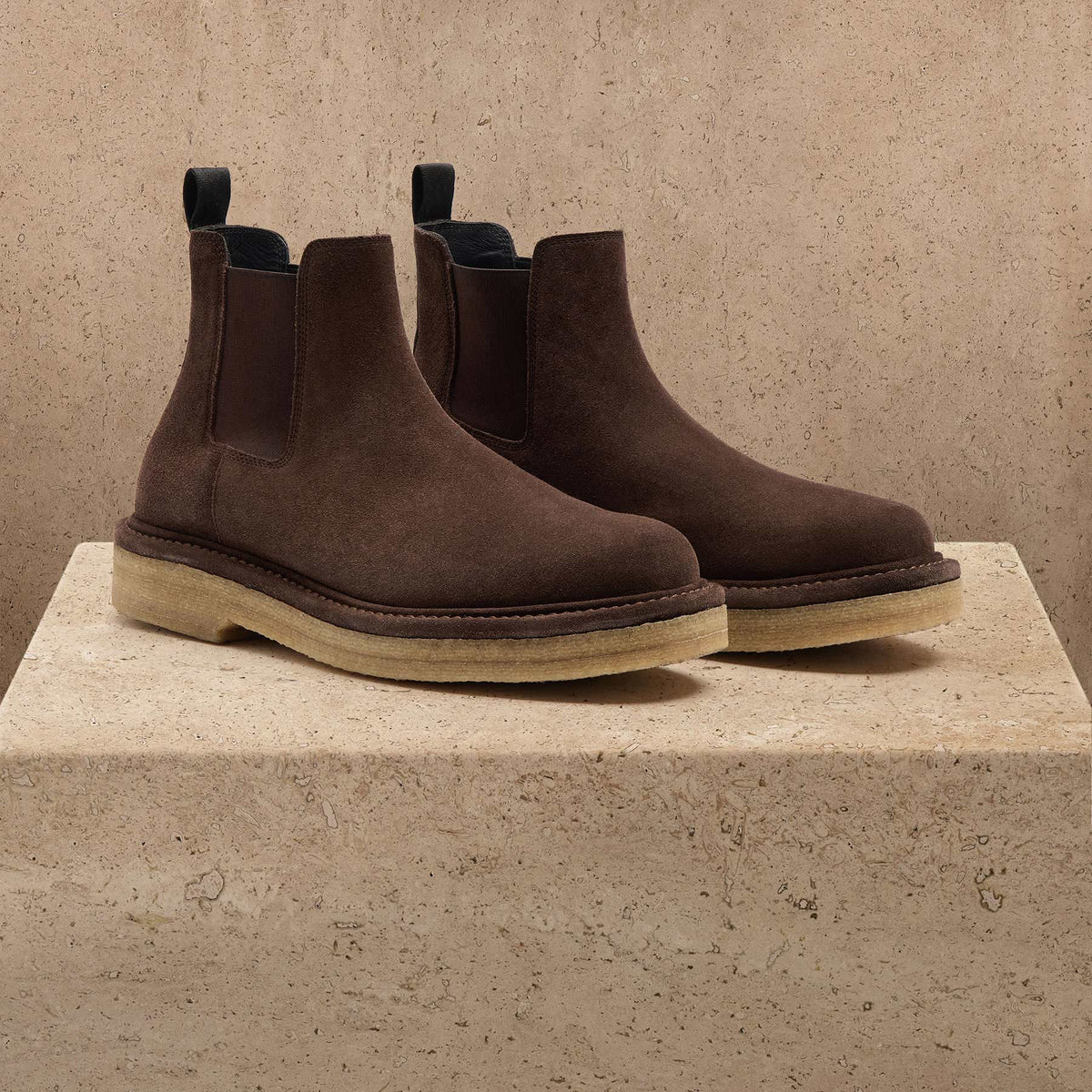 Men's Chelsea Boot in Cafe | James Perse Los Angeles