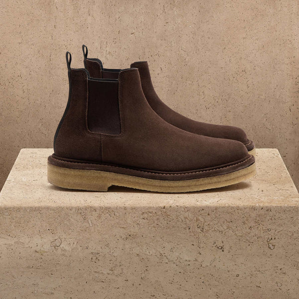 Men's Chelsea Boot in Cafe | James Perse Los Angeles