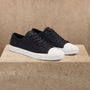 Men's Cotton Canvas Low Top Sneaker in Black | James Perse Los Angeles