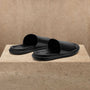 Men's Leather Slide in Black | James Perse Los Angeles