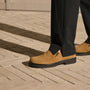 Men's Soft Suede Loafer in Cognac | James Perse Los Angeles