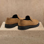 Men's Soft Suede Loafer In Cognac | James Perse Los Angeles