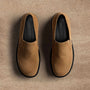 Men's Soft Suede Loafer In Cognac | James Perse Los Angeles