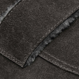 Men's Suede Shearling Lined Loafer - Ash/Heather Grey