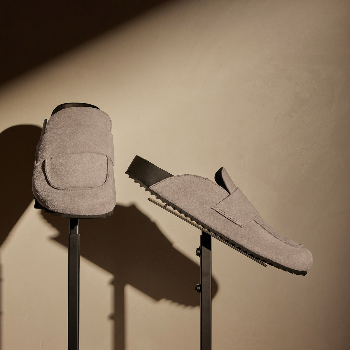 Men's Suede Slip On Loafer in Earth | James Perse Los Angeles