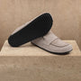 Men's Suede Slip On Loafer in Earth | James Perse Los Angeles