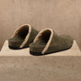 Men's Suede Shearling Clog in Musk | James Perse Los Angeles