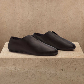 Women's Napa Leather Babouche in Pony | James Perse Los Angeles