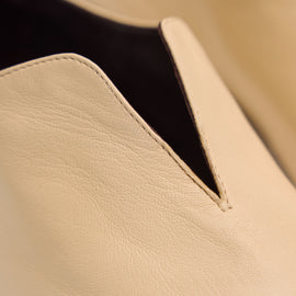 Women's Napa Leather Babouche In Sahara | James Perse Los Angeles