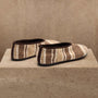 Women's Baja Stripe Flat In Beige Multi Stripe | James Perse Los Angeles