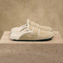 Women's Suede Shearling Loafer in Sand/Ivory | James Perse Los Angeles