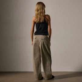 Oversized Military Pant in Overcast Pigment | James Perse Los Angeles