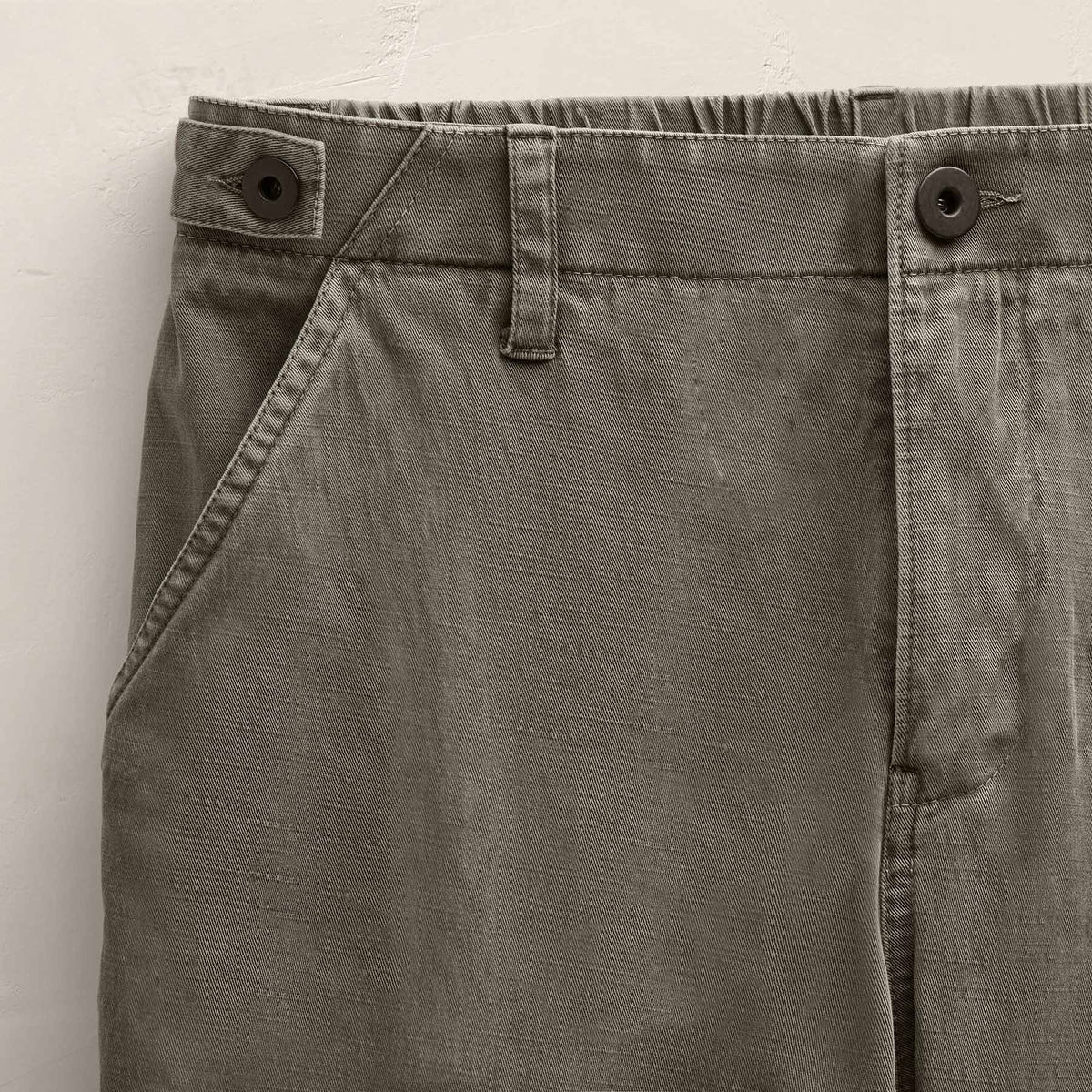 Cotton Long Short in Birch Pigment | James Perse Los Angeles