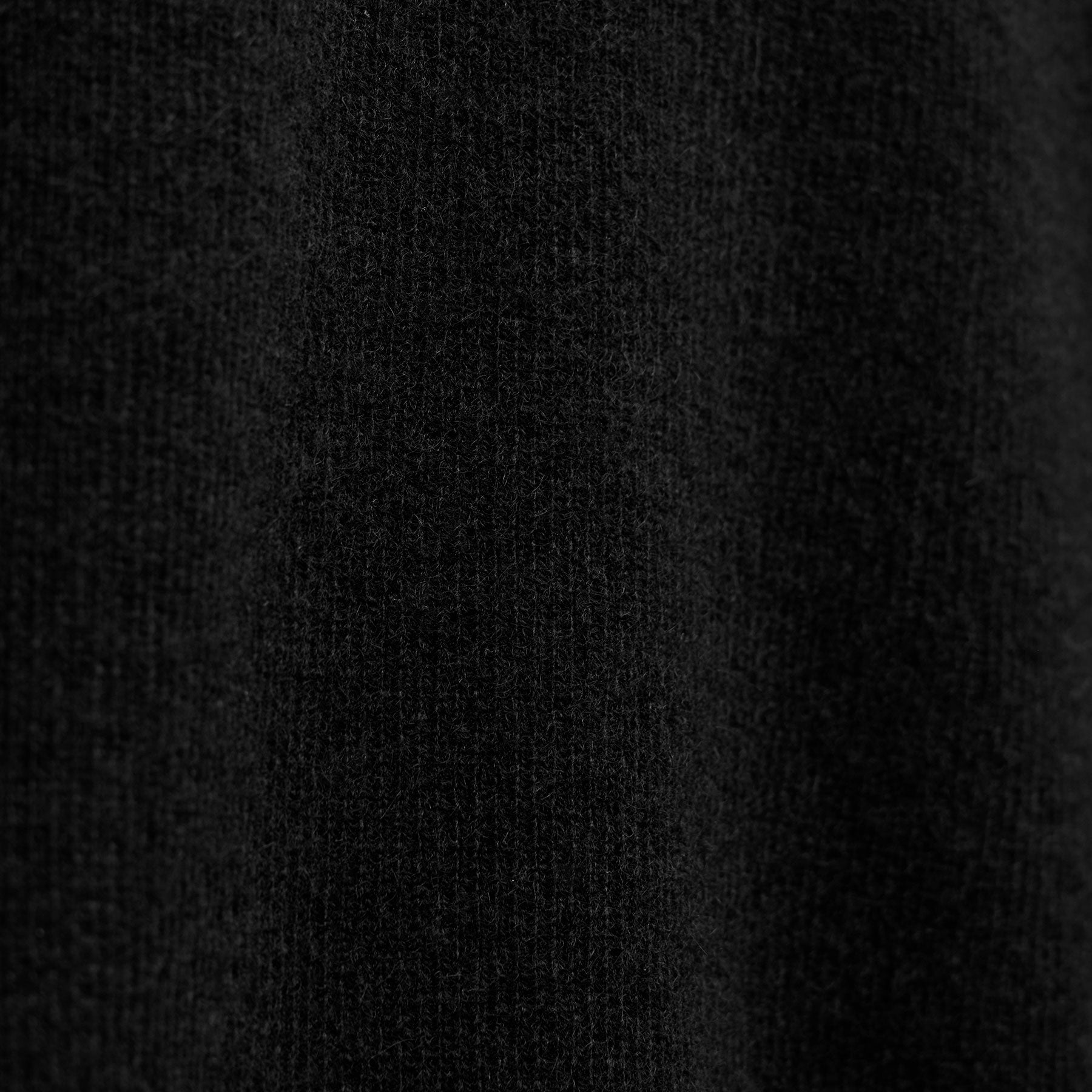 Fitted Funnel Neck Sweater - Black | James Perse Los Angeles