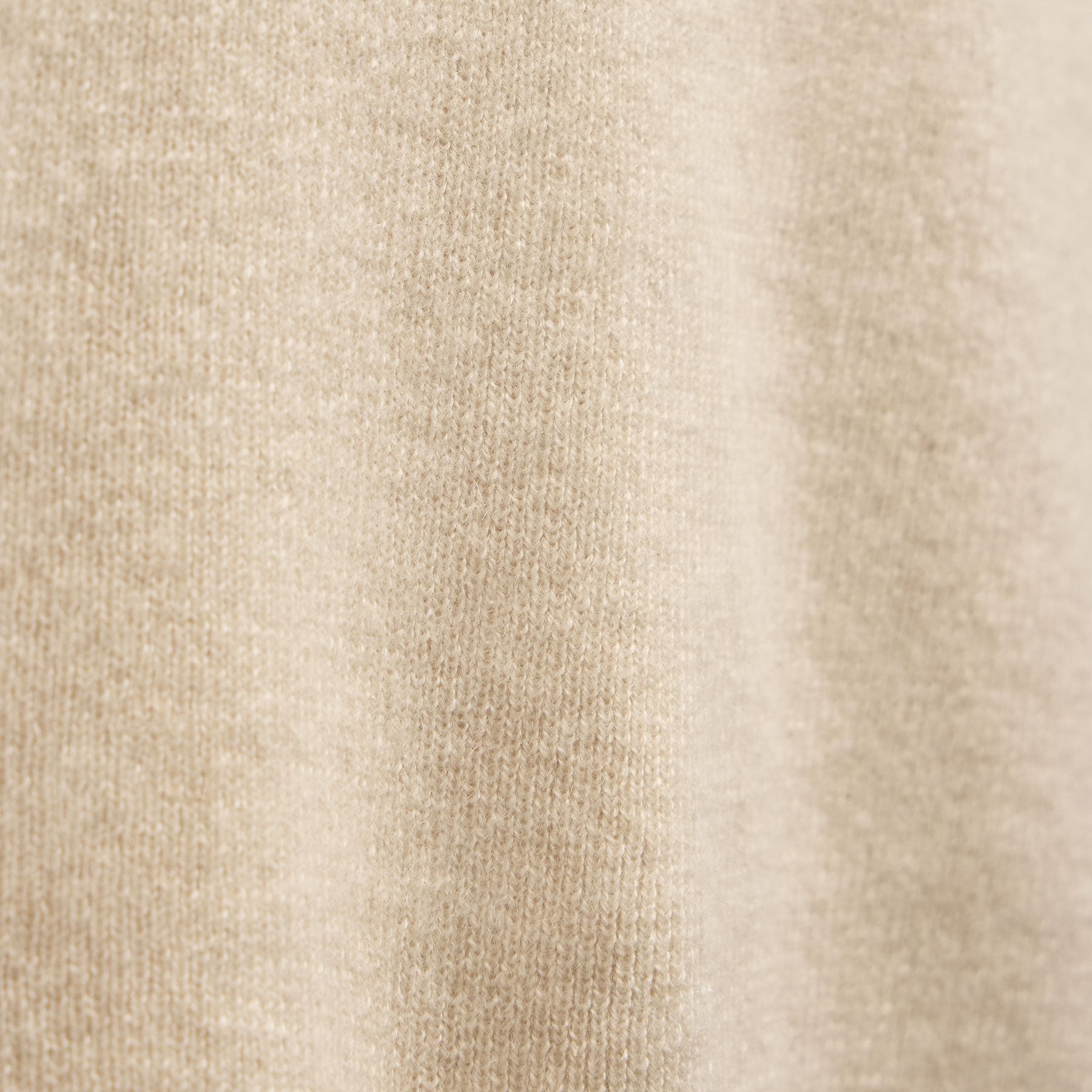 Fitted Funnel Neck Sweater - Ecru | James Perse Los Angeles