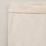 Brushed Cotton Blend Knit Trouser in Ivory | James Perse Los Angeles