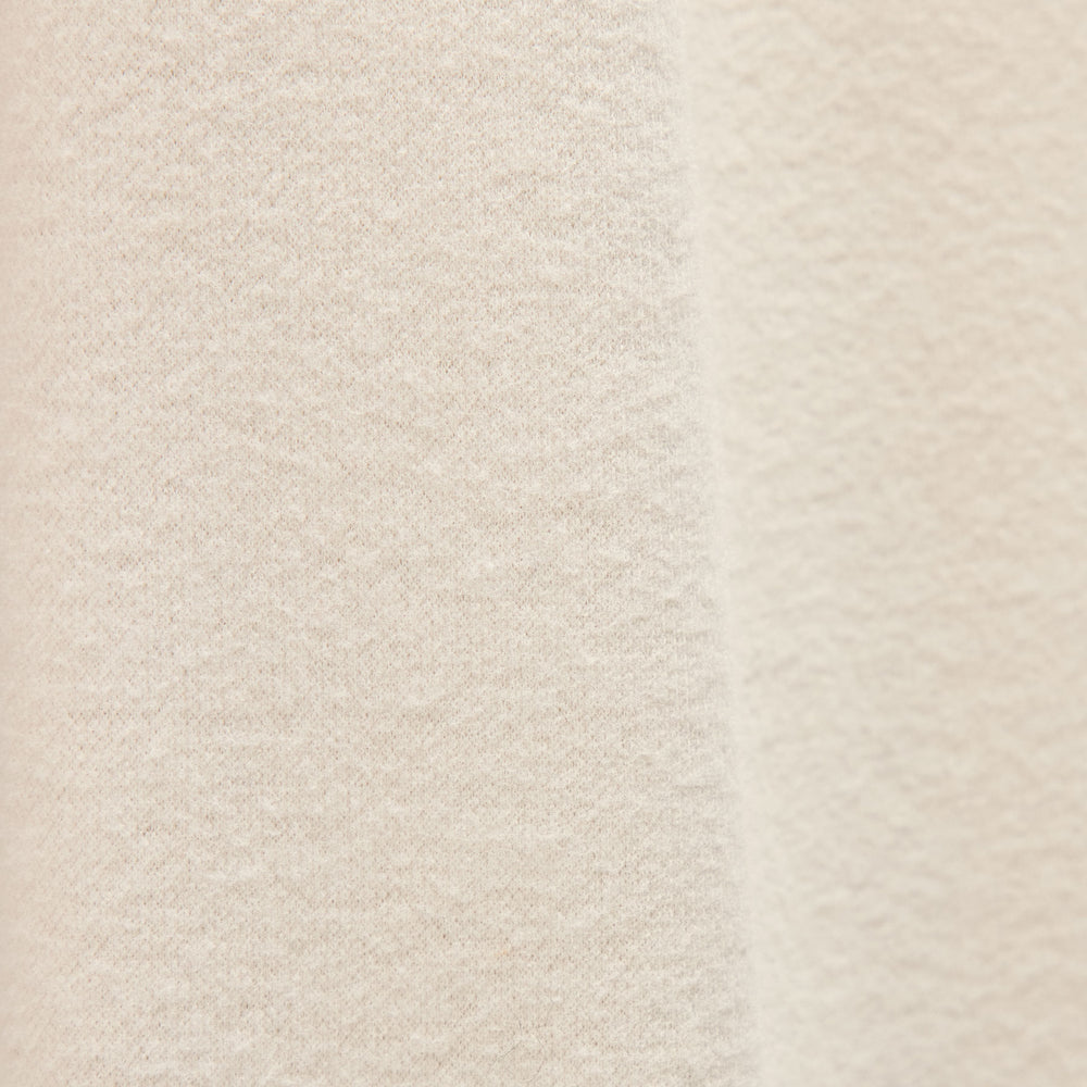 Brushed Cotton Blend Knit Trouser in Ivory | James Perse Los Angeles