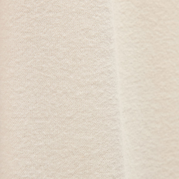 Brushed Cotton Blend Knit Trouser in Ivory | James Perse Los Angeles