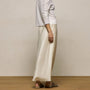 Silk Charmeuse Drawstring Skirt in Ivory | James Perse Los Angeles