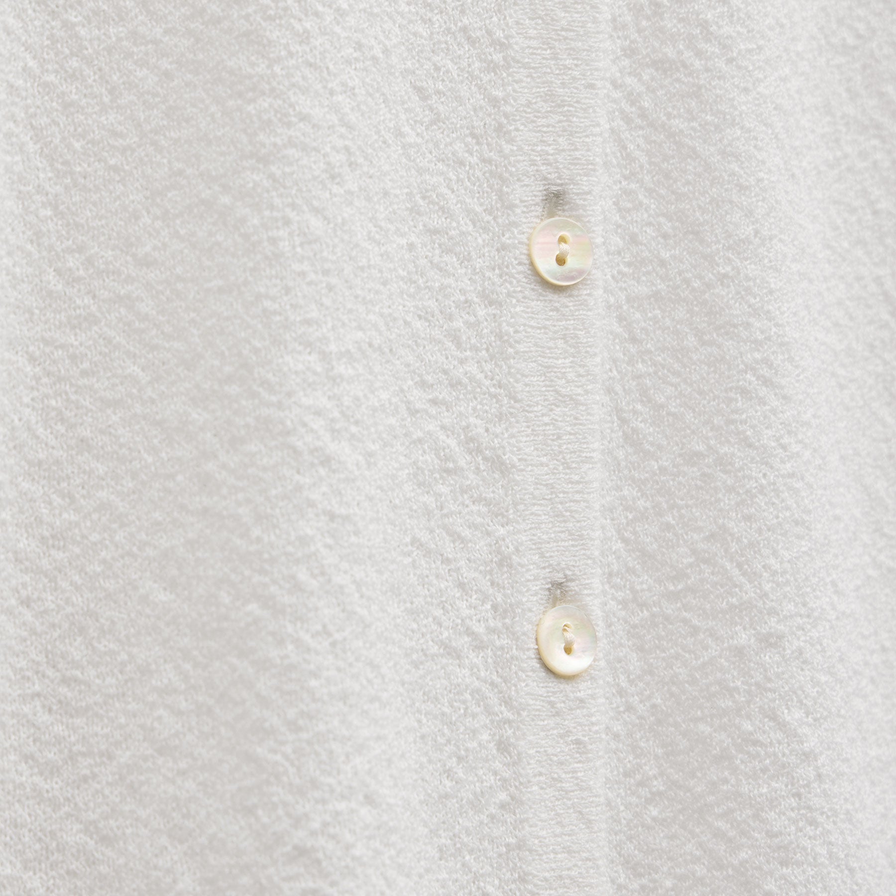 Fine Knit Cardigan in White | James Perse Los Angeles