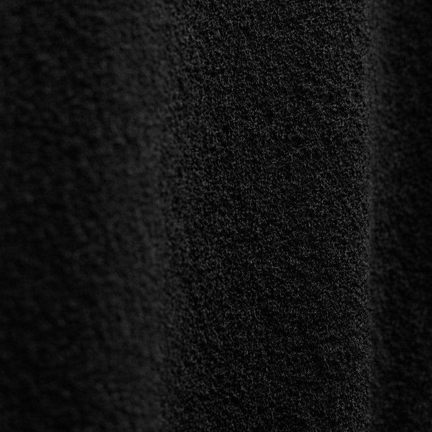 Fine Knit Short Sleeve Polo in Black | James Perse Los Angeles