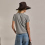 Brushed Elevated Jersey Short Sleeve Tee in Heather Grey | James Perse Los Angeles