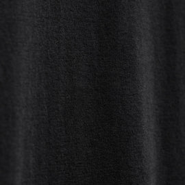 Brushed Elevated Jersey Long Sleeve Tee in Black | James Perse Los Angeles