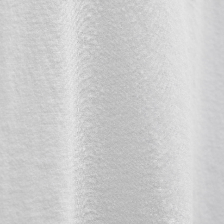 Brushed Elevated Jersey Long Sleeve Tee in White | James Perse Los Angeles