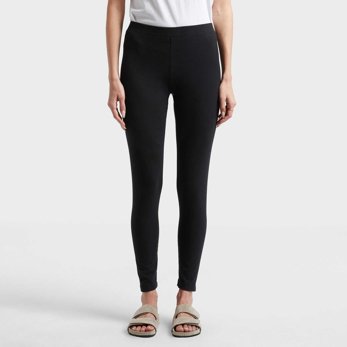 Basic Legging in Black | James Perse Los Angeles