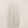 Linen Cotton Pleated Trouser in Off White | James Perse Los Angeles