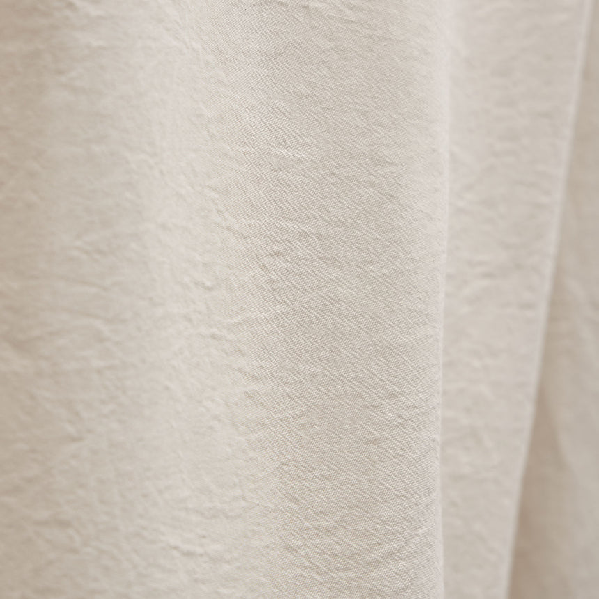 Textured Cotton Oversized Shirt in Ivory | James Perse Los Angeles