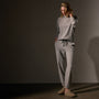 Brushed Thermal Sweat Pant  in Heather Grey | James Perse Los Angeles